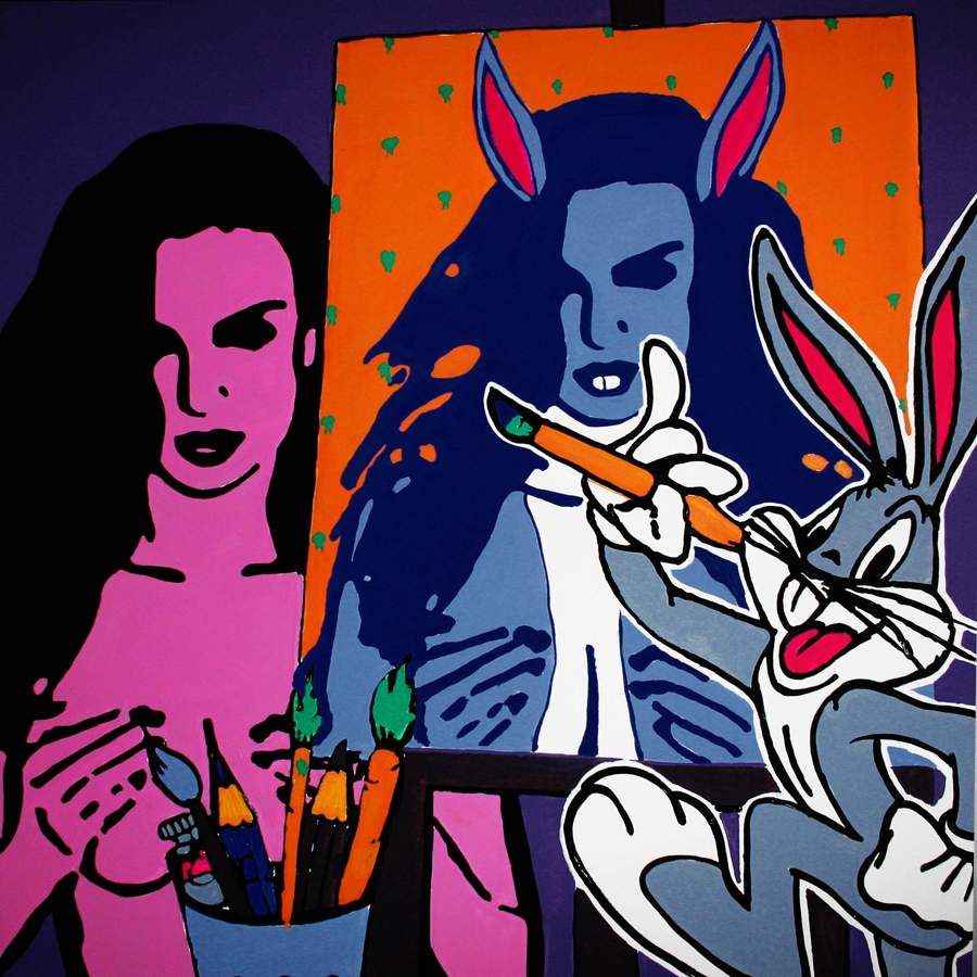 Art Studio, 2014, 90x90 cm