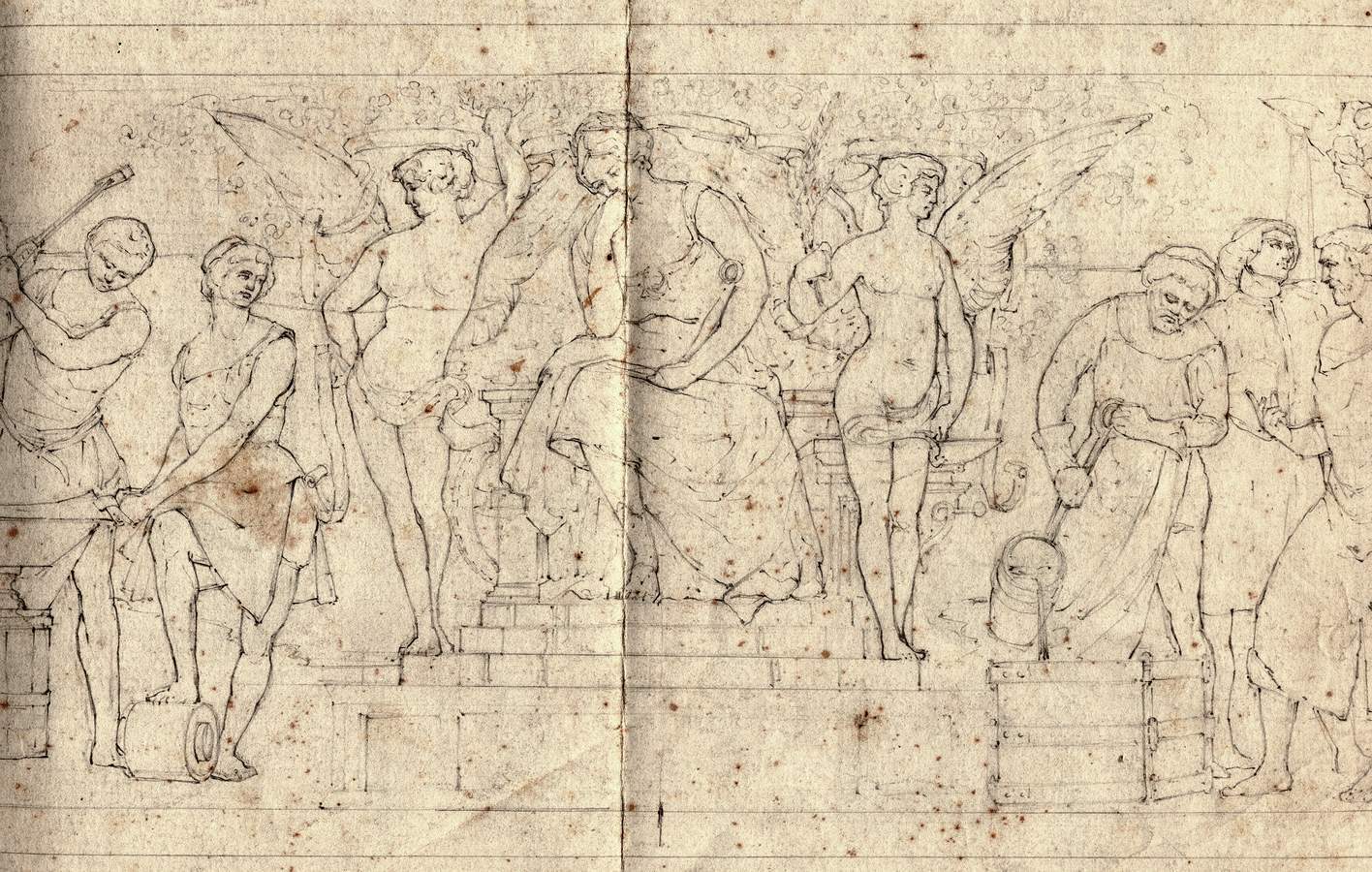 Disegno Studio scultoreo_Vinicio_20x40