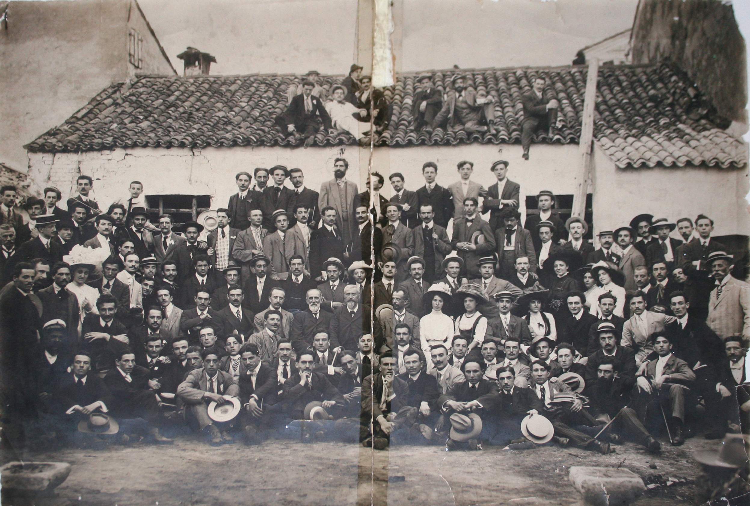 Foto 4 con i colleghi  Accademia_ anni20